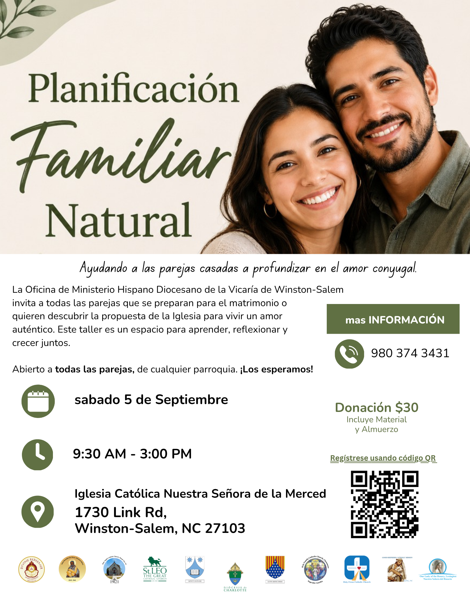 Curso de Planificación Familiar Natural: 5 de septiembre